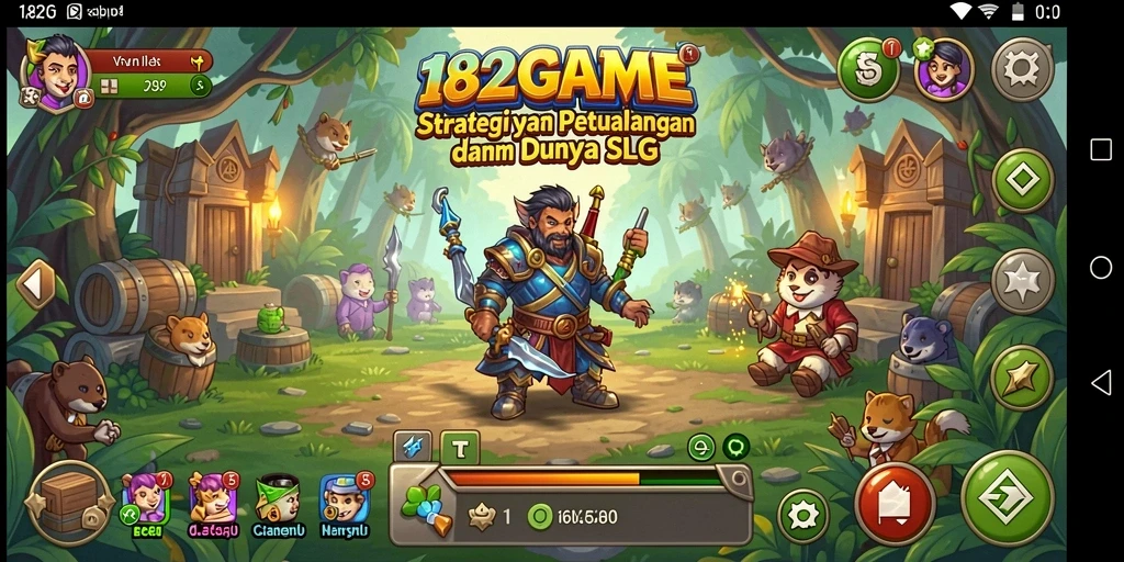 Tampilan layar gameplay <strong>182GAME</strong> yang penuh aksi dan strategi.