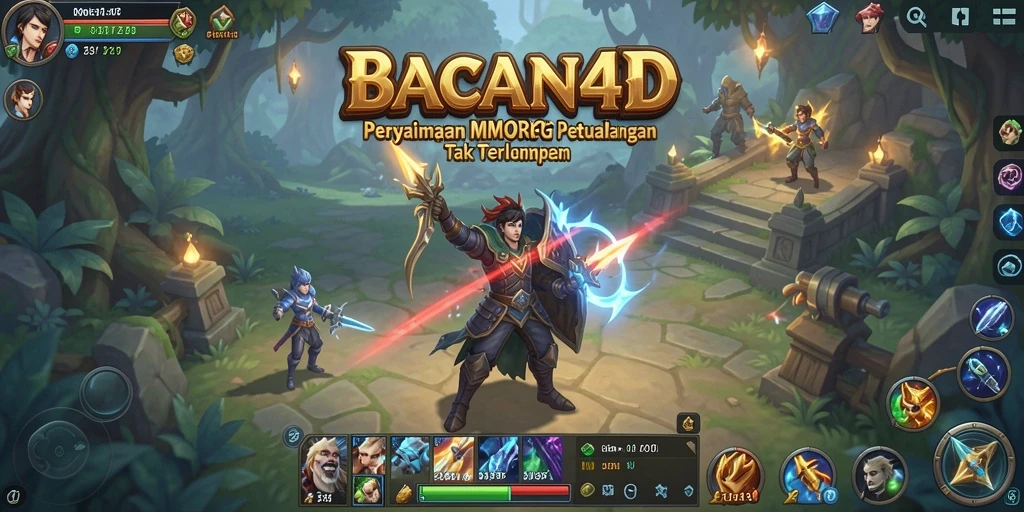Gameplay BACAN4D yang menakjubkan dalam petualangan MMORPG.