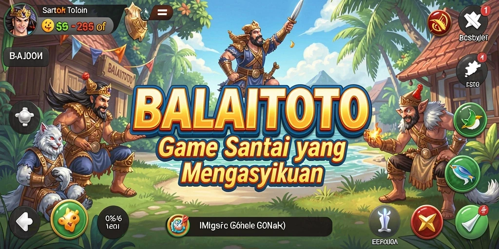 Tangkapan layar gameplay BALAITOTO yang menyenangkan dan penuh warna.