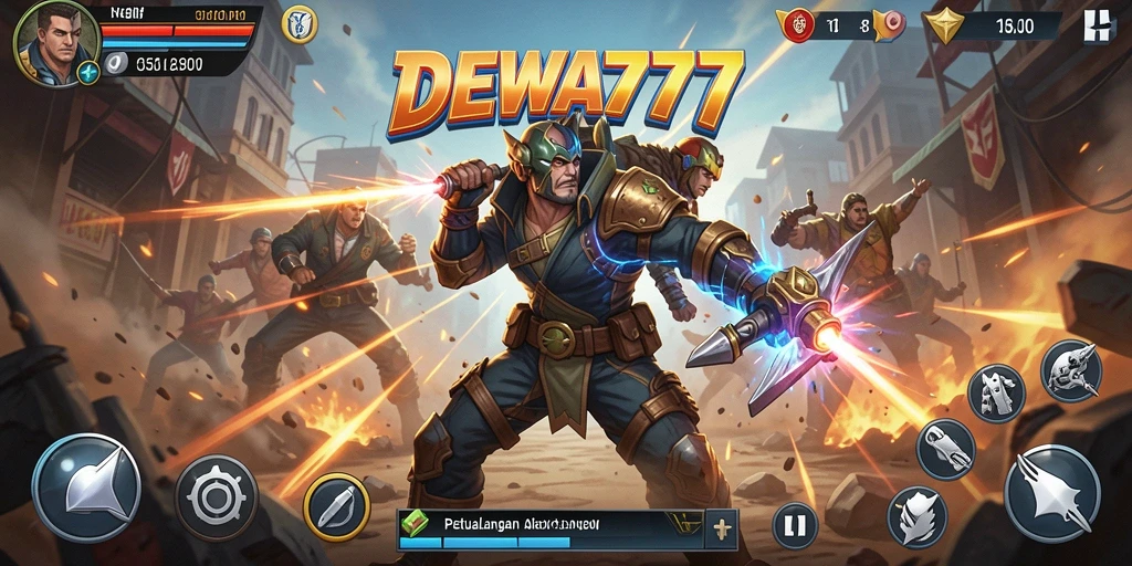 Gameplay seru DEWA777 yang penuh aksi dan tantangan.