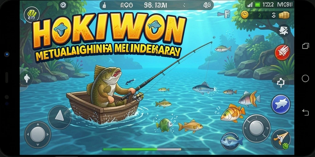 Gameplay seru HOKIWON dengan berbagai lokasi memancing yang menakjubkan.