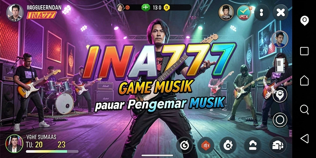 Tampilan gameplay yang interaktif dan menarik dari INA777.
