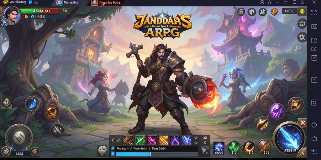 Tampilan gameplay seru dalam JANDA303 dengan berbagai aksi pertempuran.