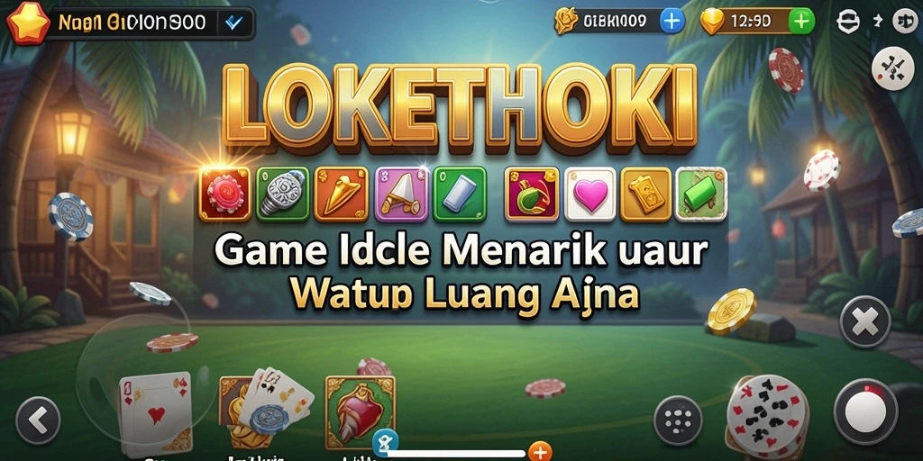 Gameplay menarik LOKETHOKI dengan mekanisme Idle yang seru.