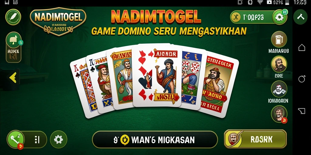 Tampilan gameplay seru di NADIMTOGEL dengan pemain yang aktif.