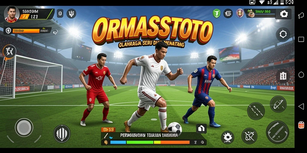 Tangkapan layar gameplay ORMASSTOTO yang mendebarkan dan kompetitif.