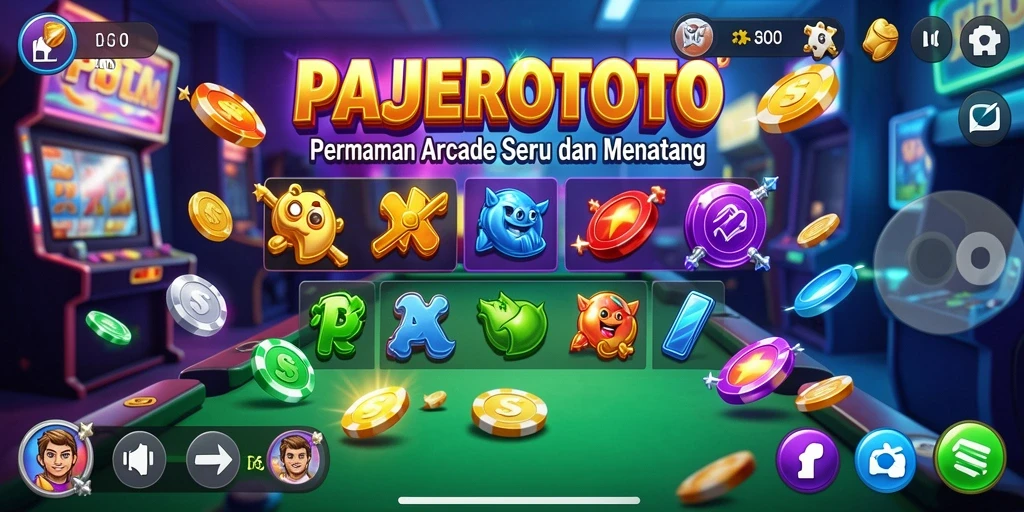 Tampilan gameplay seru dari PAJEROTOTO dengan level menantang.