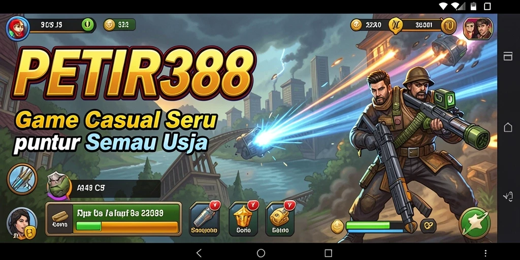Tampilan gameplay seru PETIR388 yang mengasyikkan.