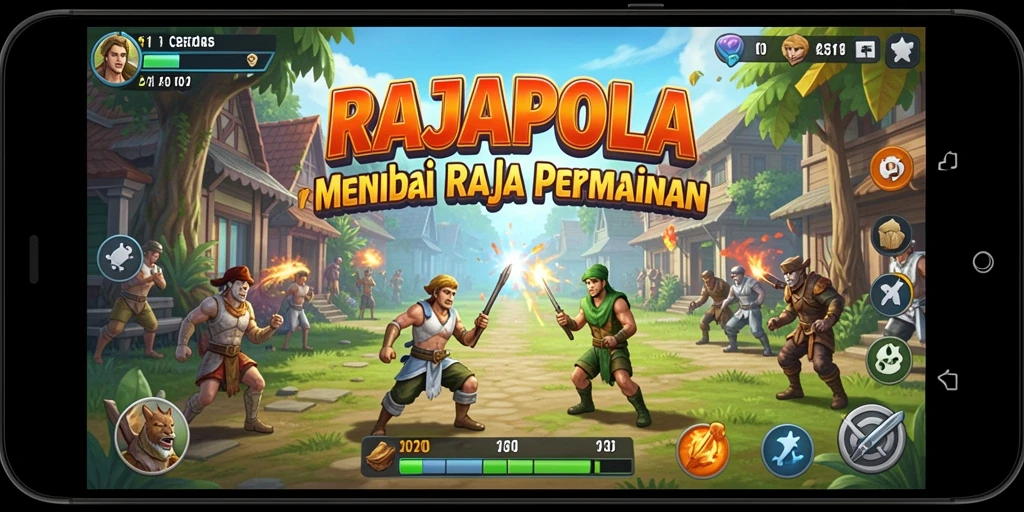 Tampilkan gameplay mendebarkan dari RAJAPOLA dengan strategi yang cerdas.