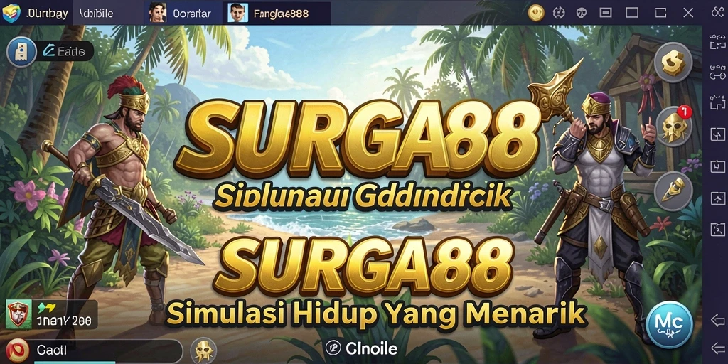 Tampilan gameplay SURGA88 dengan fitur simulasi yang menarik.