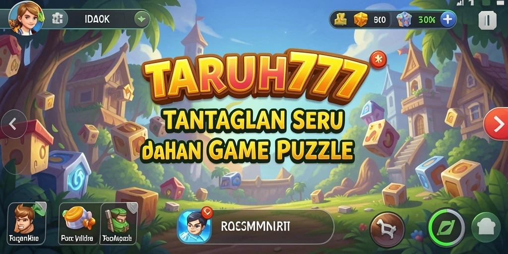TARUH777 menampilkan gameplay puzzle yang seru dan menantang.
