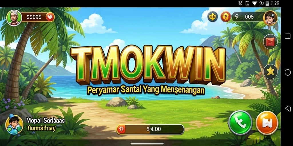 Tangkapan layar TMOKWIN menunjukkan keseruan gameplay Casual.